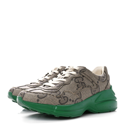 Gucci Sneakers  Rhyton Beige Ebony Gg Supreme Shoes