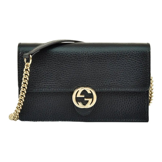 GUCCI GG leather WOC Crossbody Bag