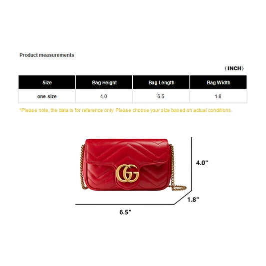 Gucci GG Marmont Super Mini Shoulder Bag