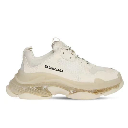 Balenciaga 60mm Triple S clear sole sneakers Crownstep