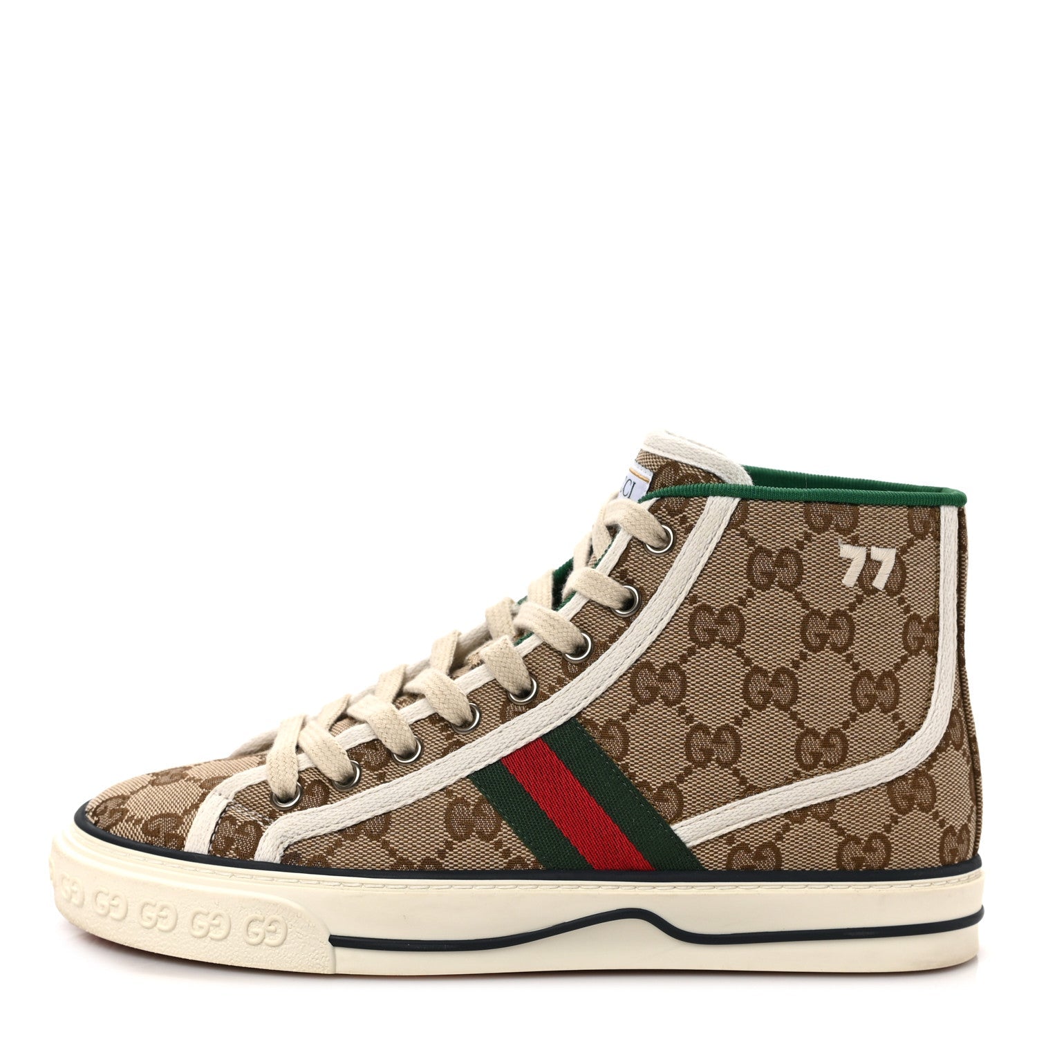 MEN'S GUCCI ACE SNEAKER WITH WEB